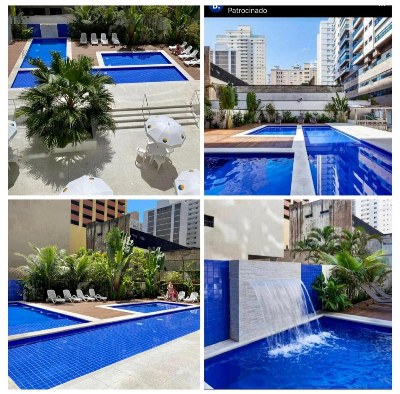 Capitania Varam Apartamento-Flat Com Piscina E Vista Mar Guaruja Pitangueiras Εξωτερικό φωτογραφία